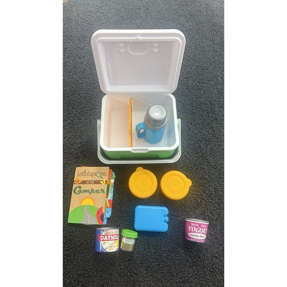 Melissa & Doug Let's Explore Camp Cooler Picnic Lunchbox With Goodies